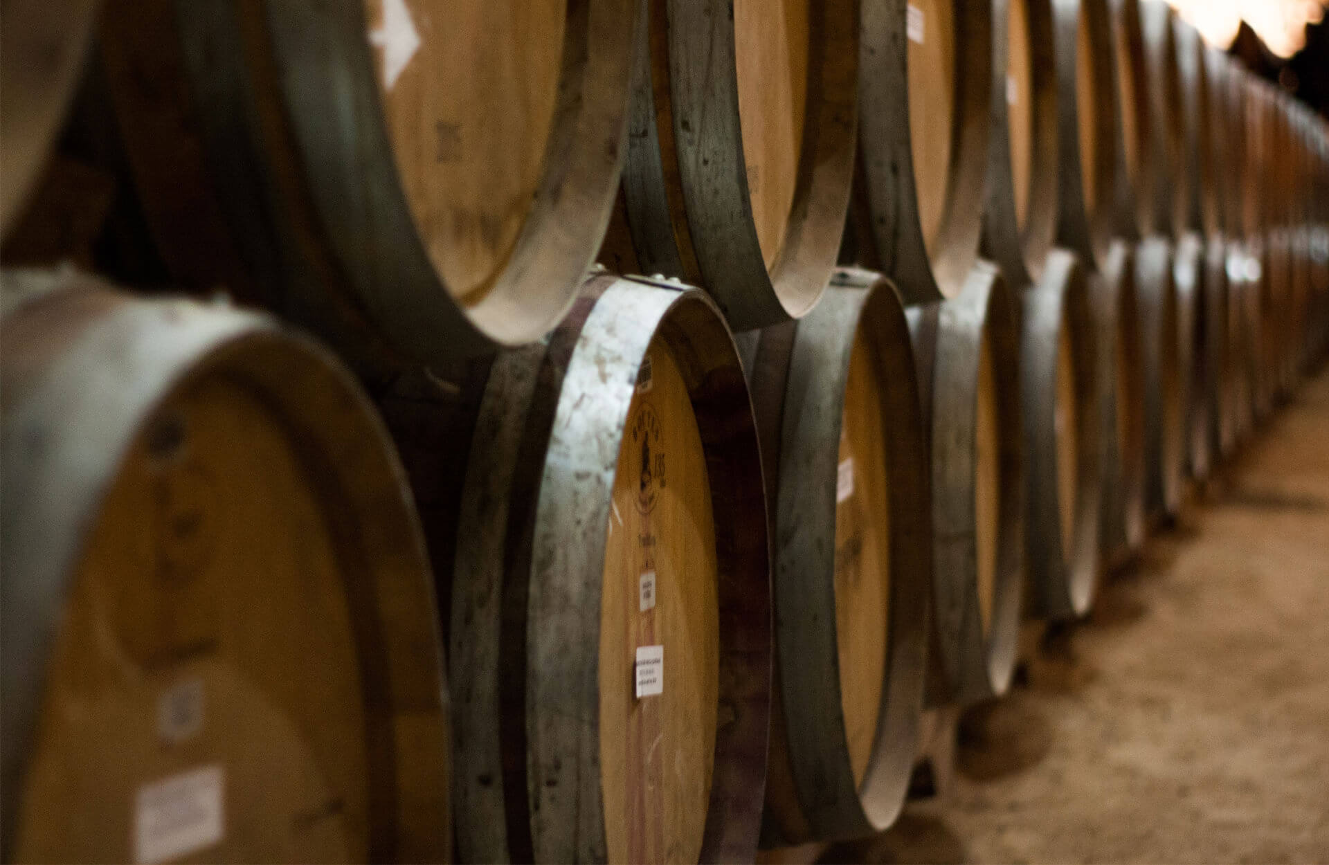 Wine barrels